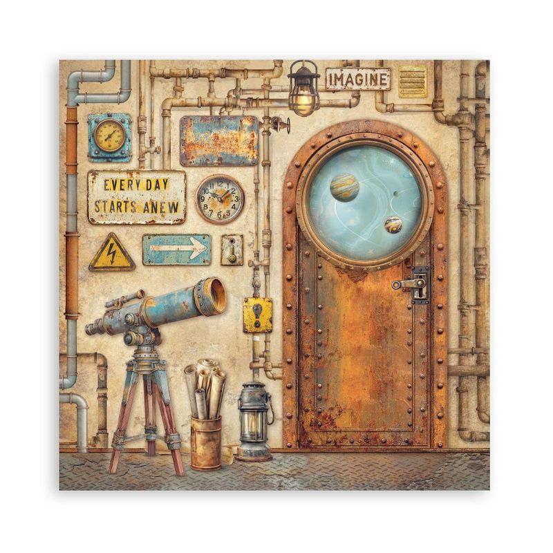 Stamperia A New Beginning Single Face 12x12