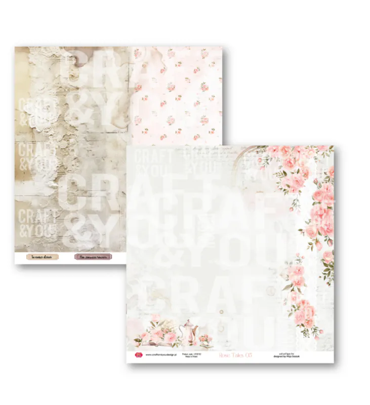 Craft & You Design – Rose Tales 12x12