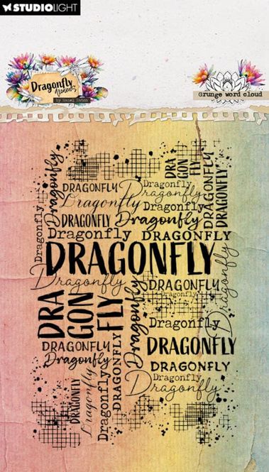 Hovedbilde Studio Light – Dragonfly Dreams Clear Stamp ...