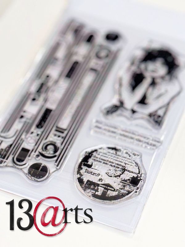 13@rt Retro Mood A6 Stamp