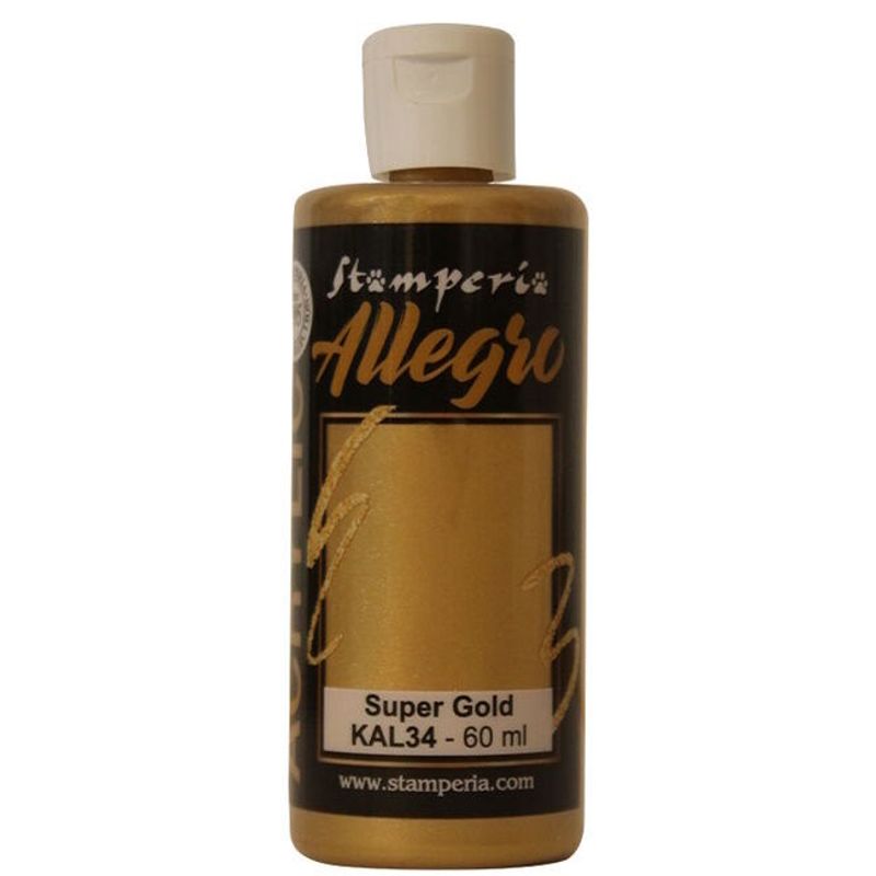 Stamperia – Allegro Super Gold Metallic 59 ml