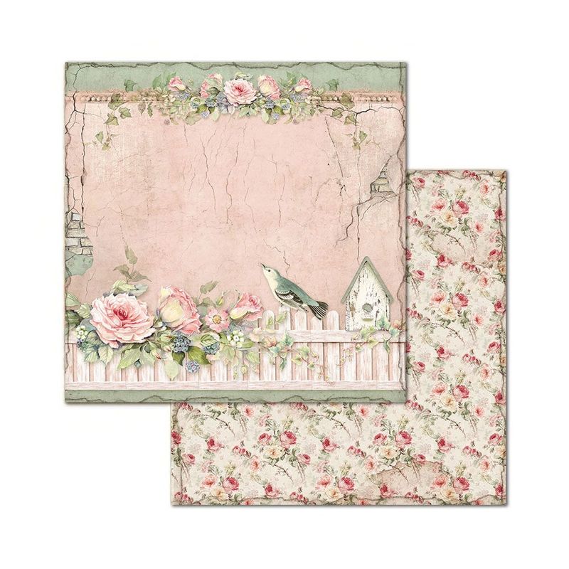 Stamperia – House of Roses 8x8