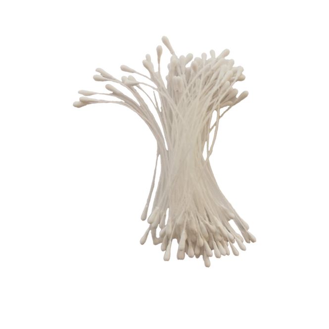 Hovedbilde Stamperia – Stamens – Hvit 8 cm