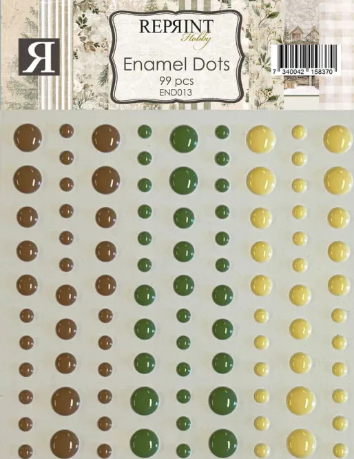 Hovedbilde Reprint – Cozy Christmas Enamel Dots (99 ...