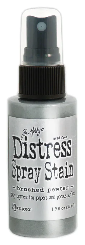 Tim Holtz Distress Spray Stain – Brushed Pewter (TSS42198)
