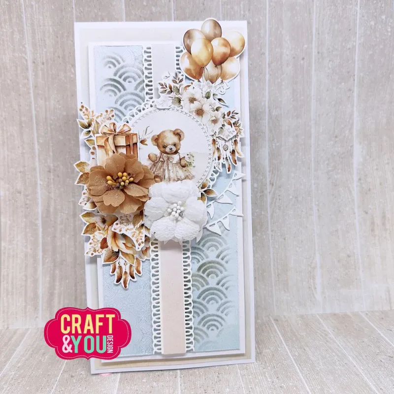 Craft & You – Waves A6 Stencil