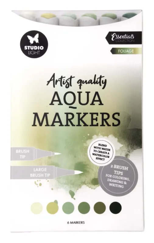 Studio Light – Aqua Markers Foliage (SL-CO-MARK58)