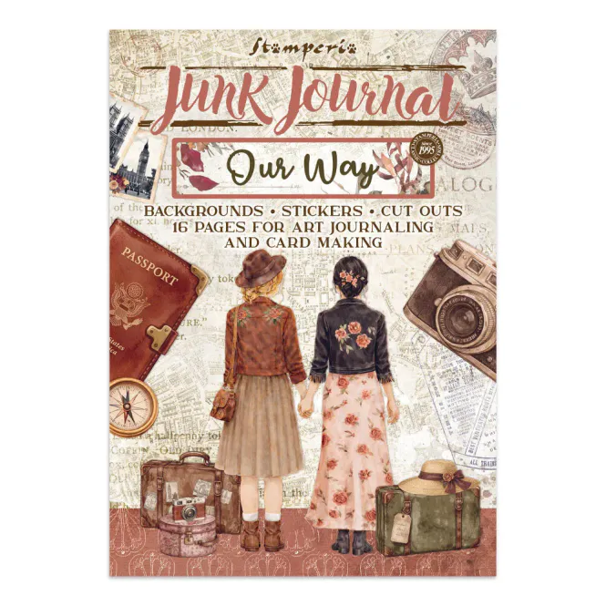 Hovedbilde Stamperia – Our Way Junk Journal – ...