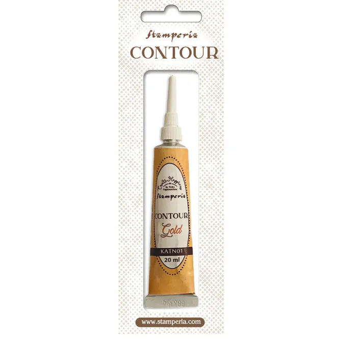 Hovedbilde Stamperia Create Happiness Contour Liner Gull 20 ...
