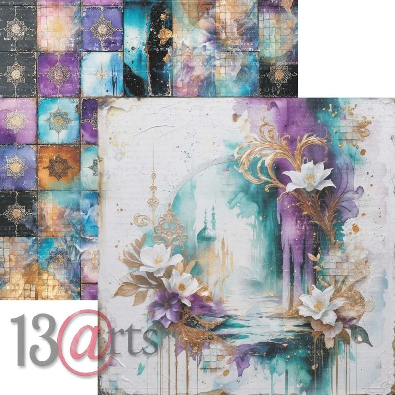 13@rt Tales Of The Sand Paper Pad 8x8