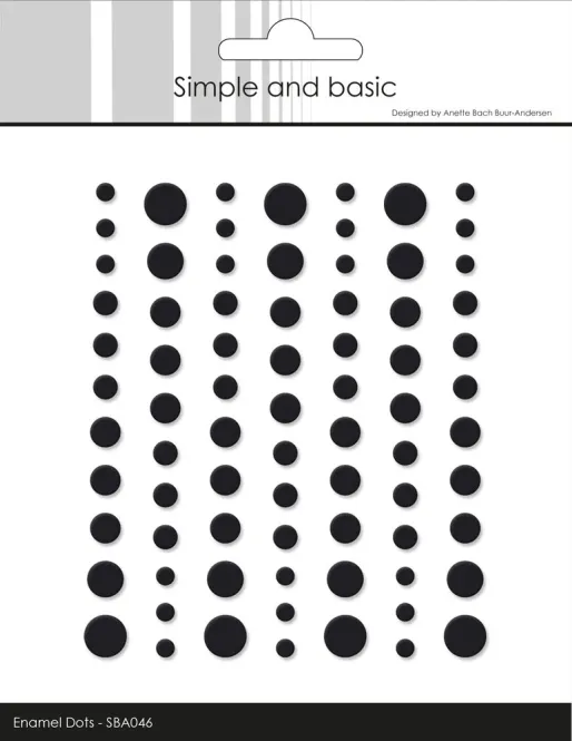 Hovedbilde Simple and Basics – Matte Enamel Dots | ...