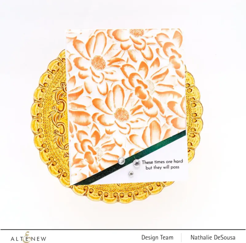 Altenew – Daisy Bed 3D Embossing Folder 6